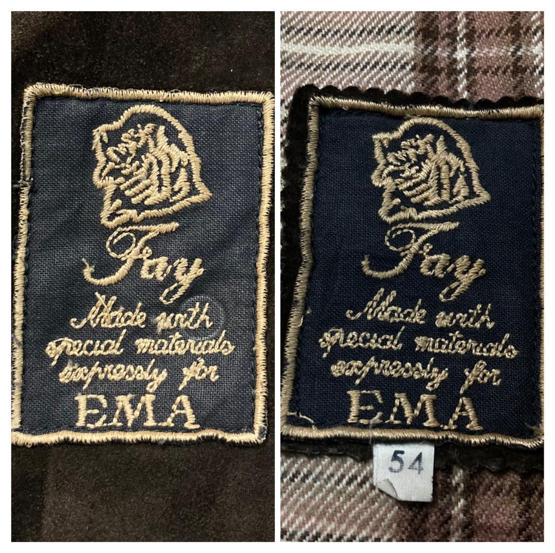 ☆ユーロ古着☆【ファイヤーマンジャケット 本革 スエード】メンズ2XL