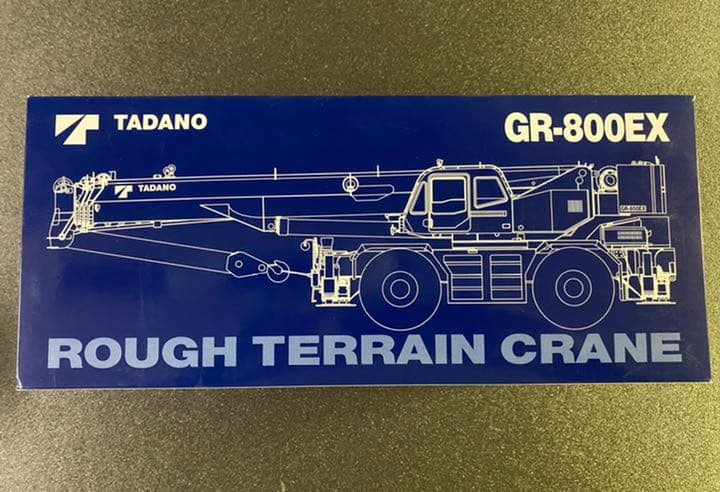 タダノ　TADANO GR800EX ラフテレーンクレーン　スケールモデル