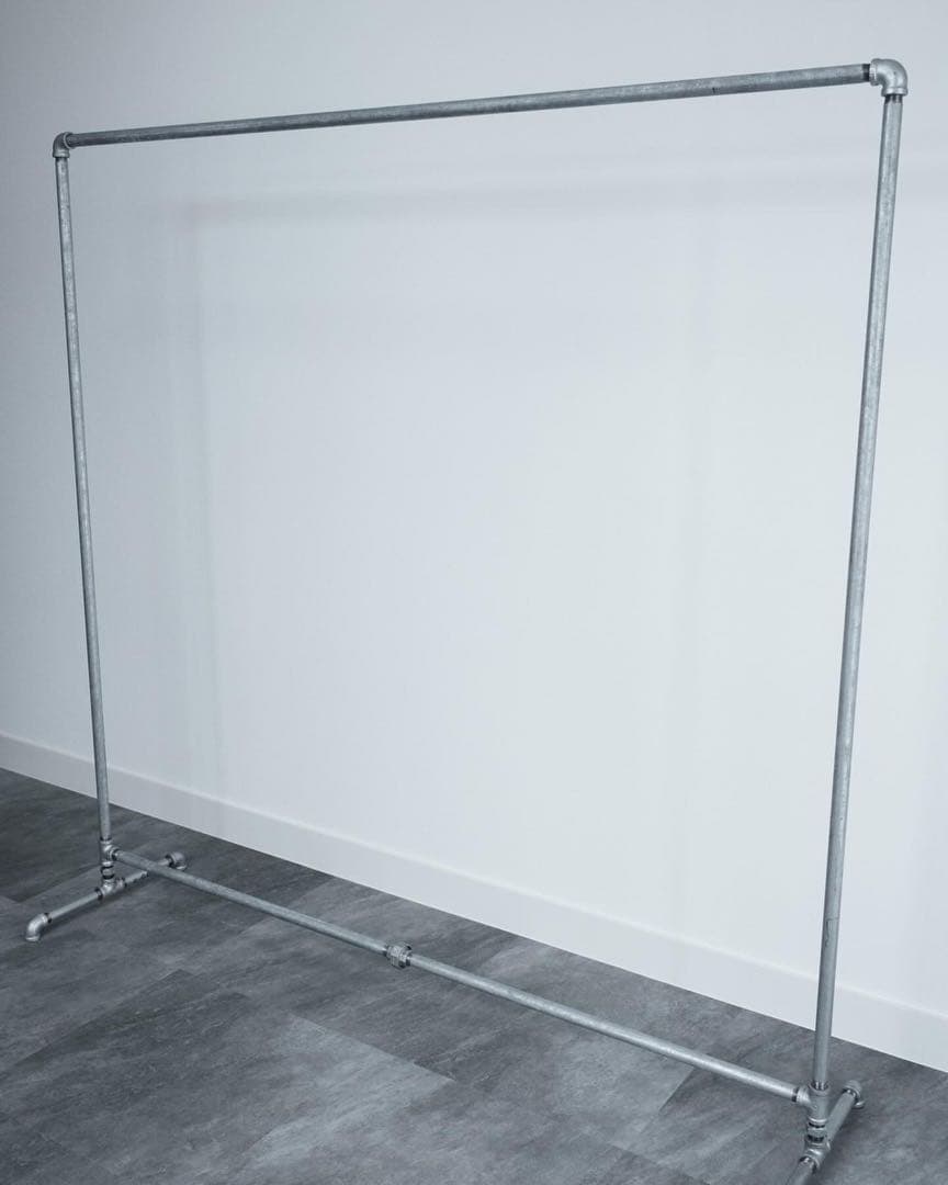 がるが　ガス管ハンガーラック