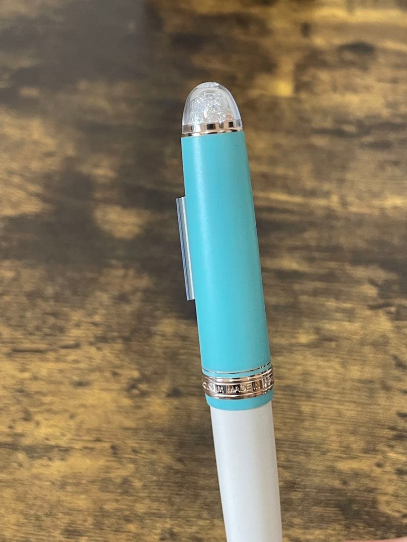 未使用　世界2000本限定　シェイプ・オブ・ハート　ブルーバード　万年筆　完品