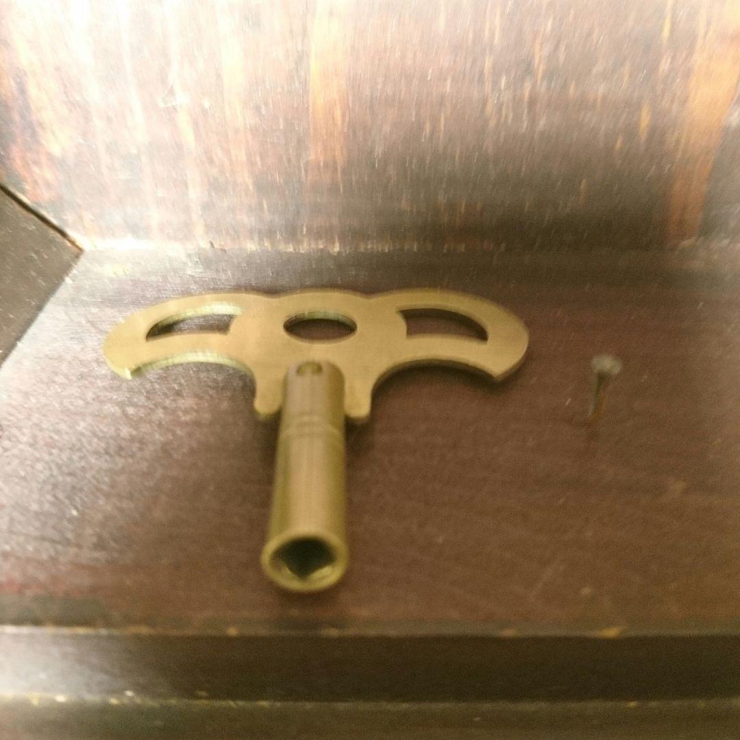 レトロ 振り子時計 メーカー不明