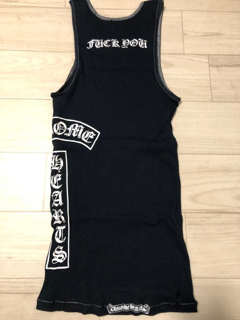 激レア！廃盤品 ラインストーン クロムハーツ タンクトップ