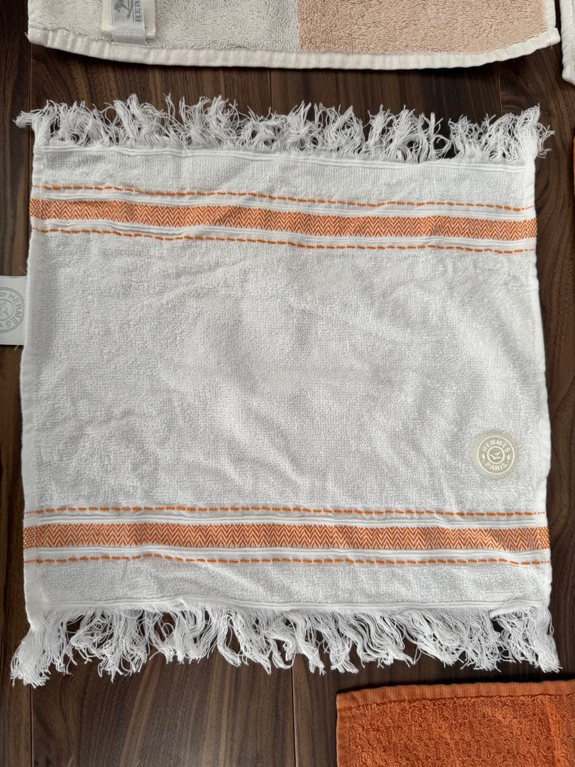 HERMES エルメス　ハンドタオル　タオル　アヴァロン等　5枚セット