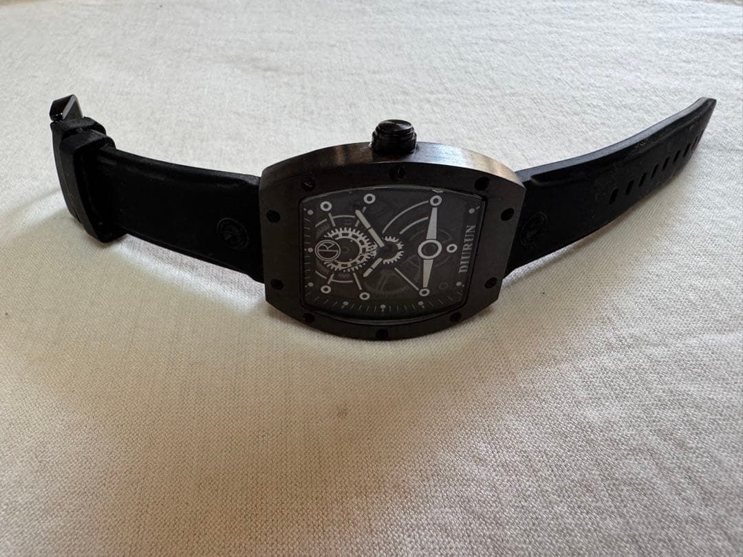 【美品】DIURUN 腕時計 ブラック 山下智久　山田涼介　着用