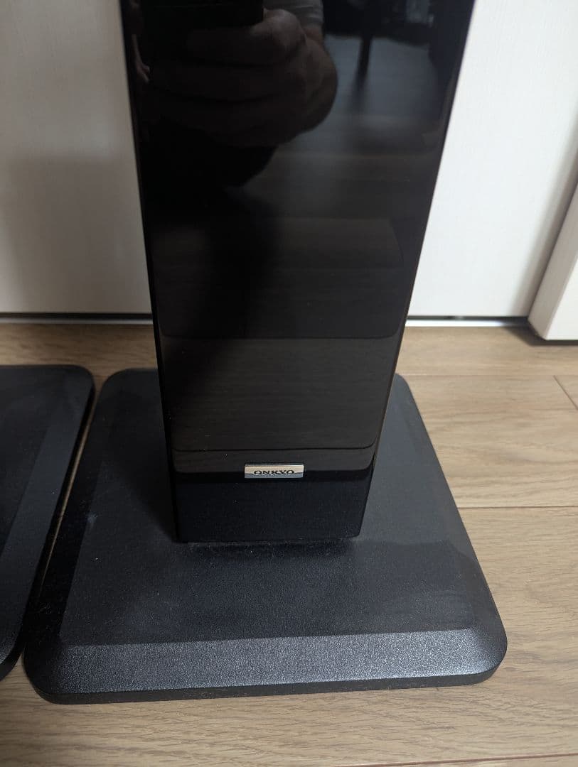 ONKYO オンキョー　トールボーイスピーカー D108E ピアノブラック
