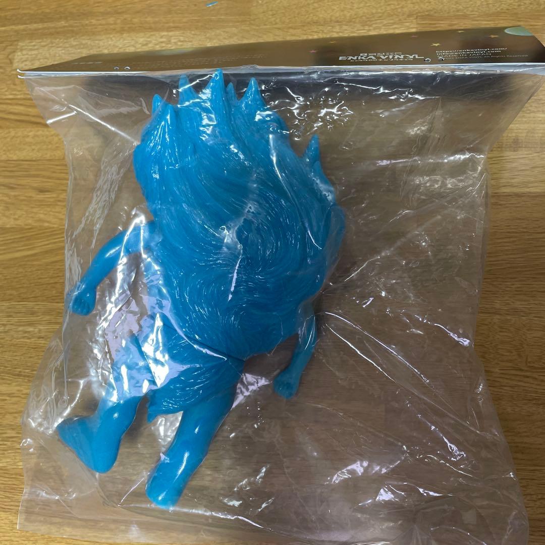 ENKA VYNLスーフェス限定 サイコジェニー 蓄光ブルー ソフビ