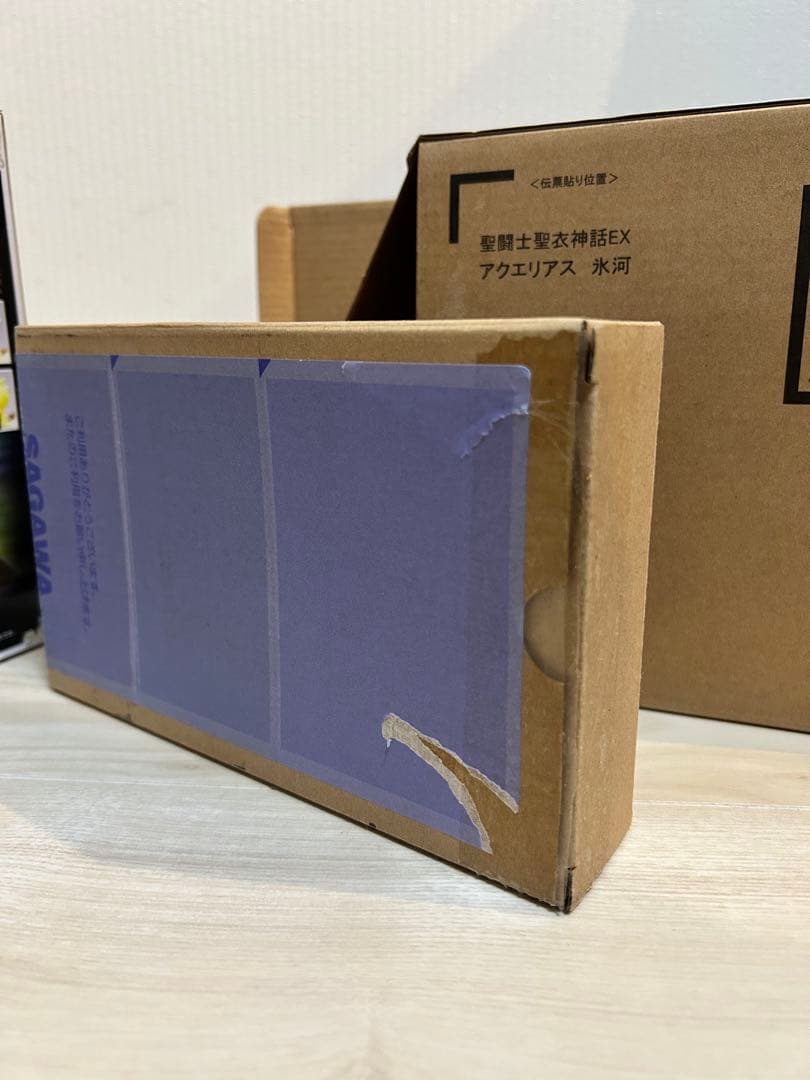 【未開封新品】聖闘士聖衣神話EX アクエリアス 氷河　素体交換用パーツ付属