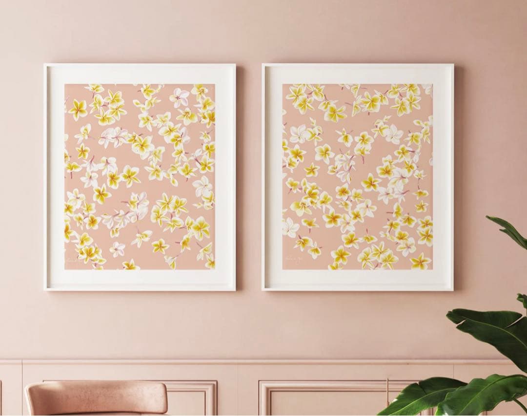 限定1点ハワイの本人から仕入れたレア版/アロハデメレ『Melia F1』額付L