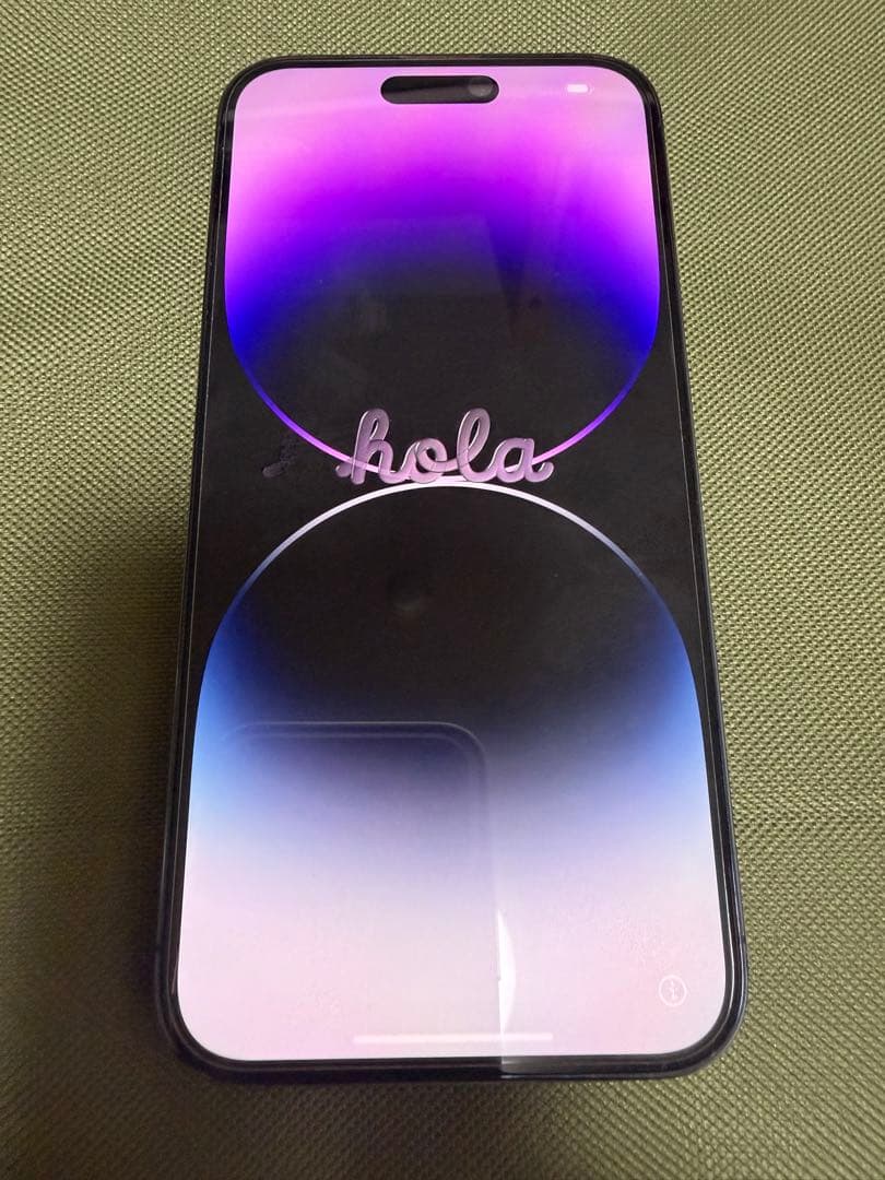 iPhone14プロマックス256GB ディープパープル