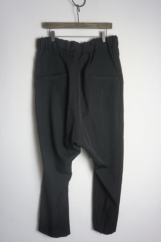 希少完売 YOHJI YAMAMOTO POUR HOMME ウールギャバパンツ