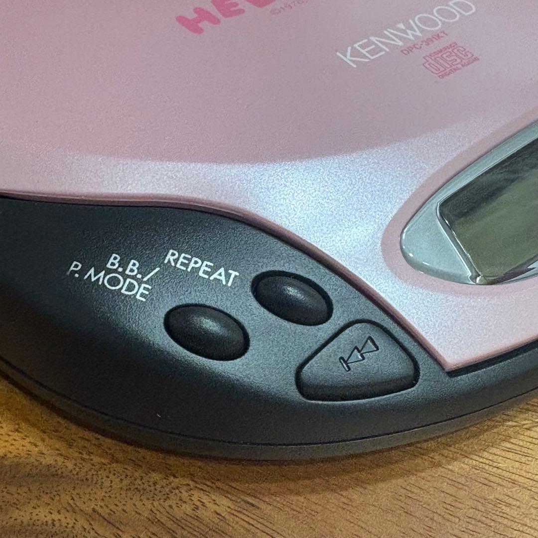 1998年☆新品KENWOOD HELLO KITTY ポータブルCDプレーヤー