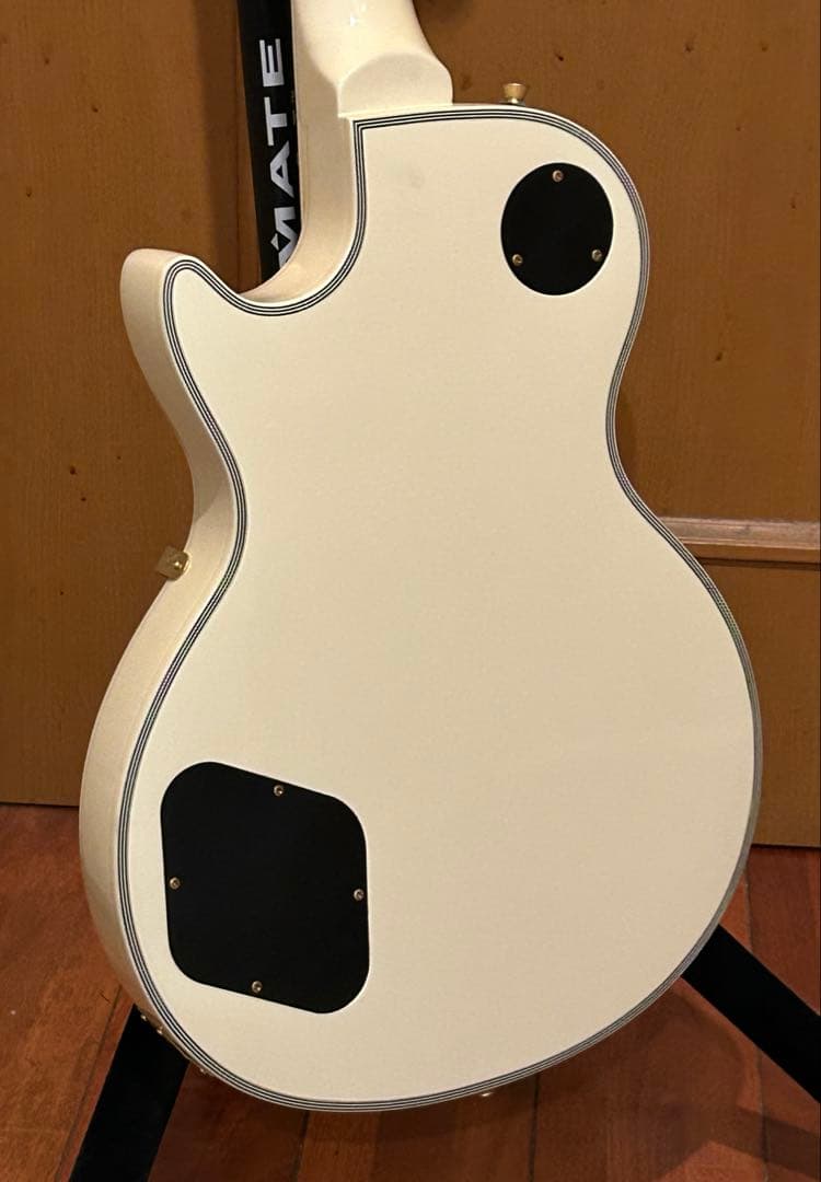 値下げ！美品　Photogenic　レスポールタイプ　アイボリー　弦新品