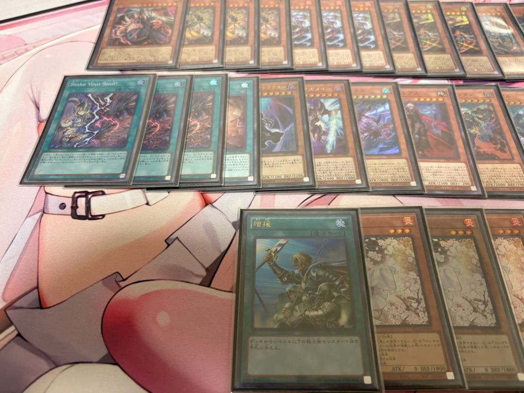 ヴァンキッシュソウル　VSK9 デッキ　EX込＋パーツ付　スリーブ付き即購入可