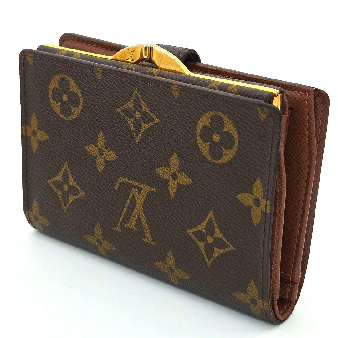 ◆新型◆ルイヴィトン ポルトフォイユ ヴィエノワ がま口 モノグラム 折り財布