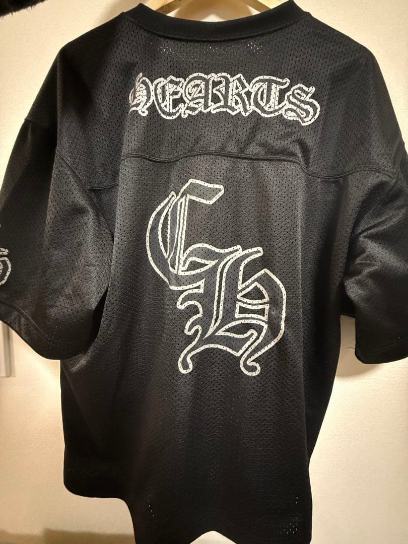 CHROME HEARTS メッシュTシャツ L ブラック
