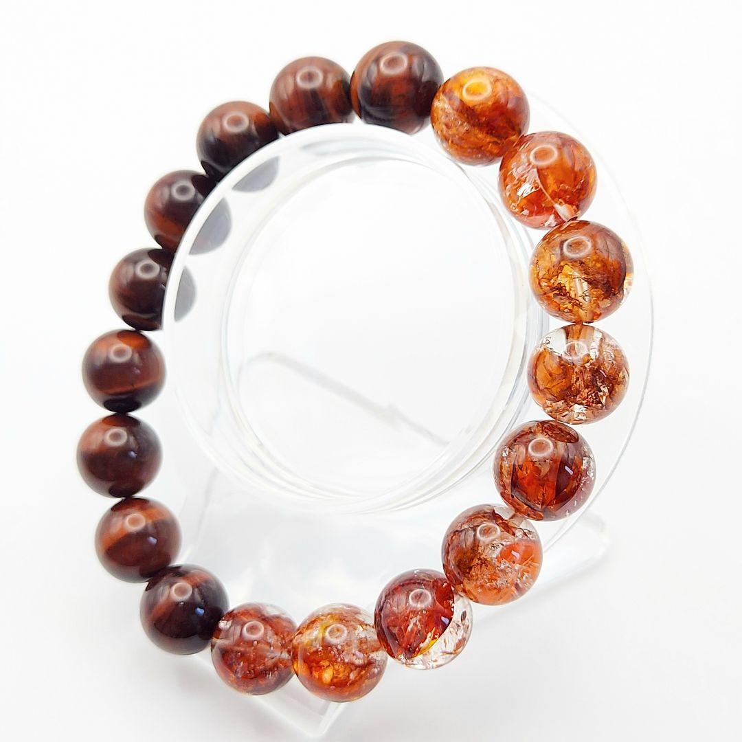 【Ken】天然石 赤一択 オーダーメイド デザインブレスレット