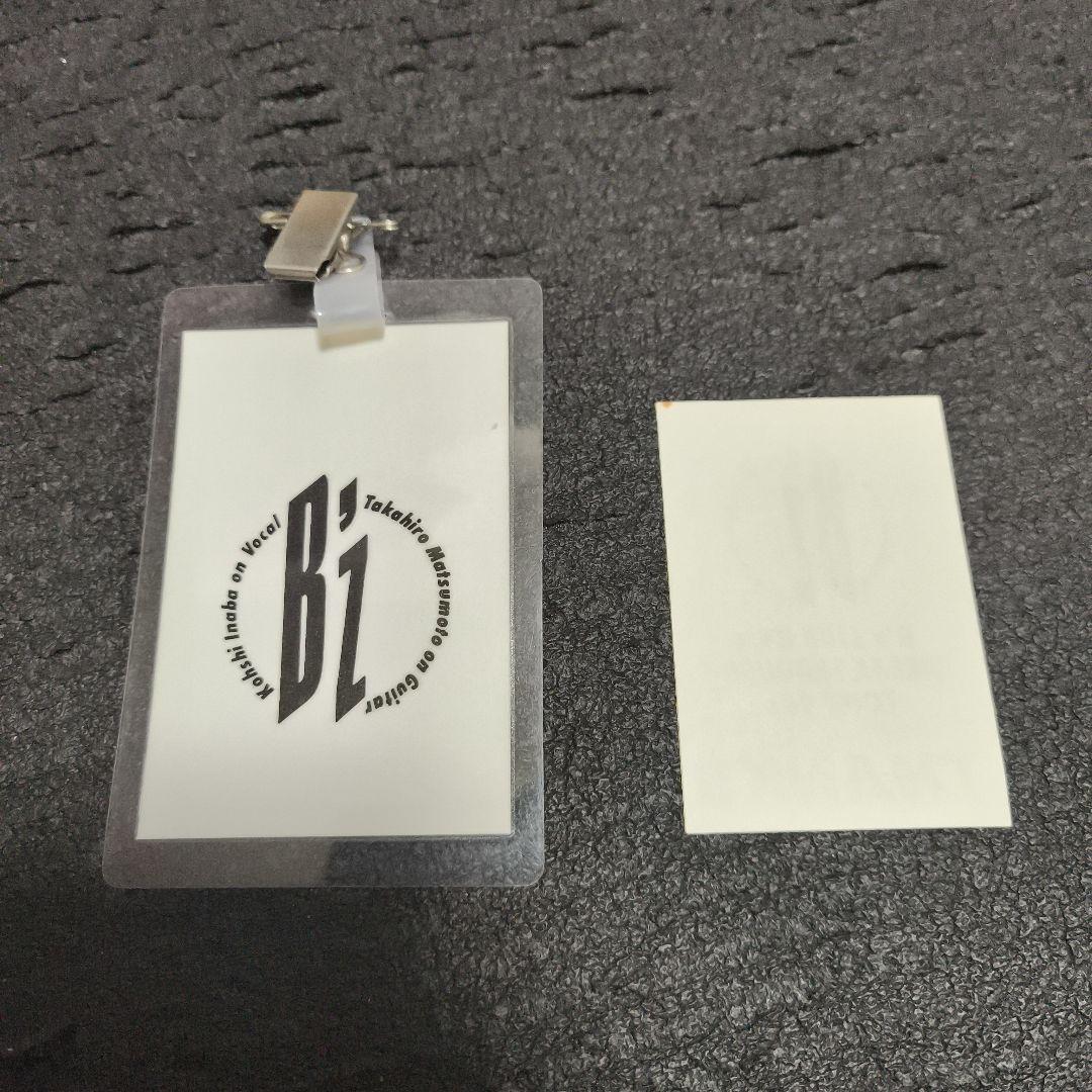 B'z　初期　pass ステッカー　非売品　稲葉浩志　松本孝弘