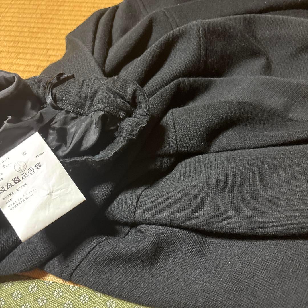 コム デ ギャルソン フレアスカート S 黒