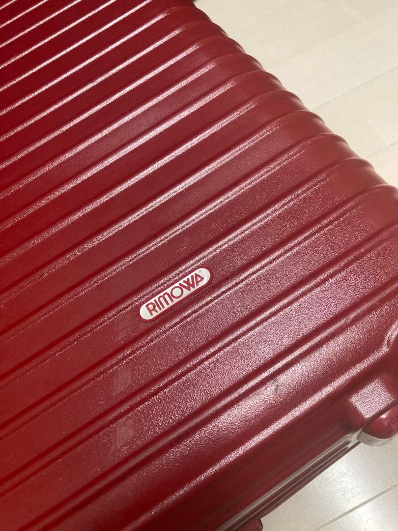 rimowa リモワ サルサ 82L 2輪 大容量 赤 レッド キャリーケース