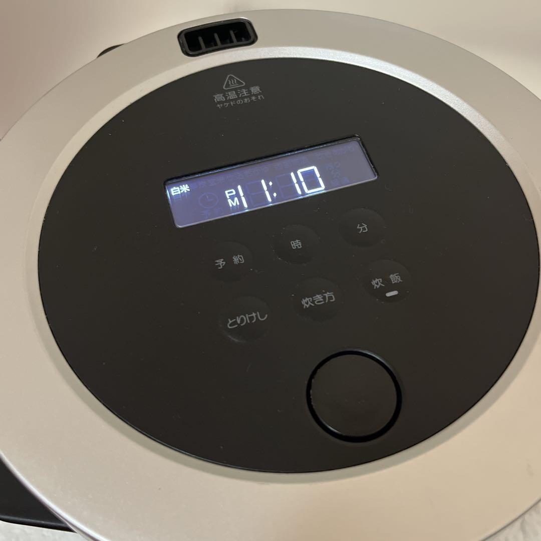 ⭐︎良品⭐︎ BALMUDAバルミューダ 炊飯器 K03A-BK 黒Black