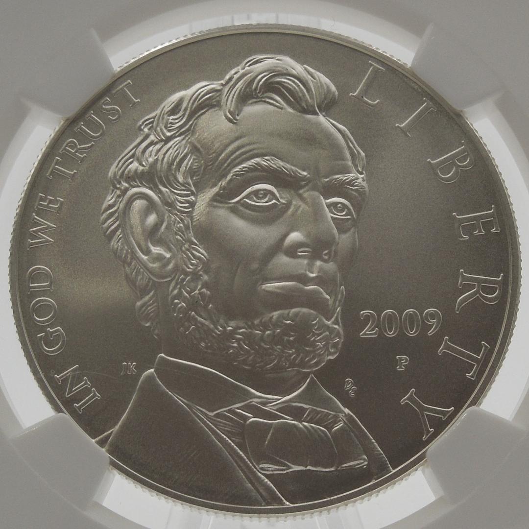 リンカーン／二コラ・テスラ 銀貨 2枚セット