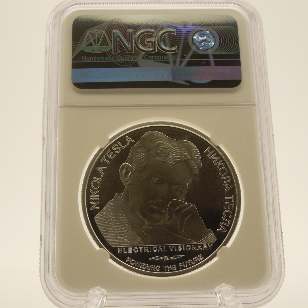 リンカーン／二コラ・テスラ 銀貨 2枚セット