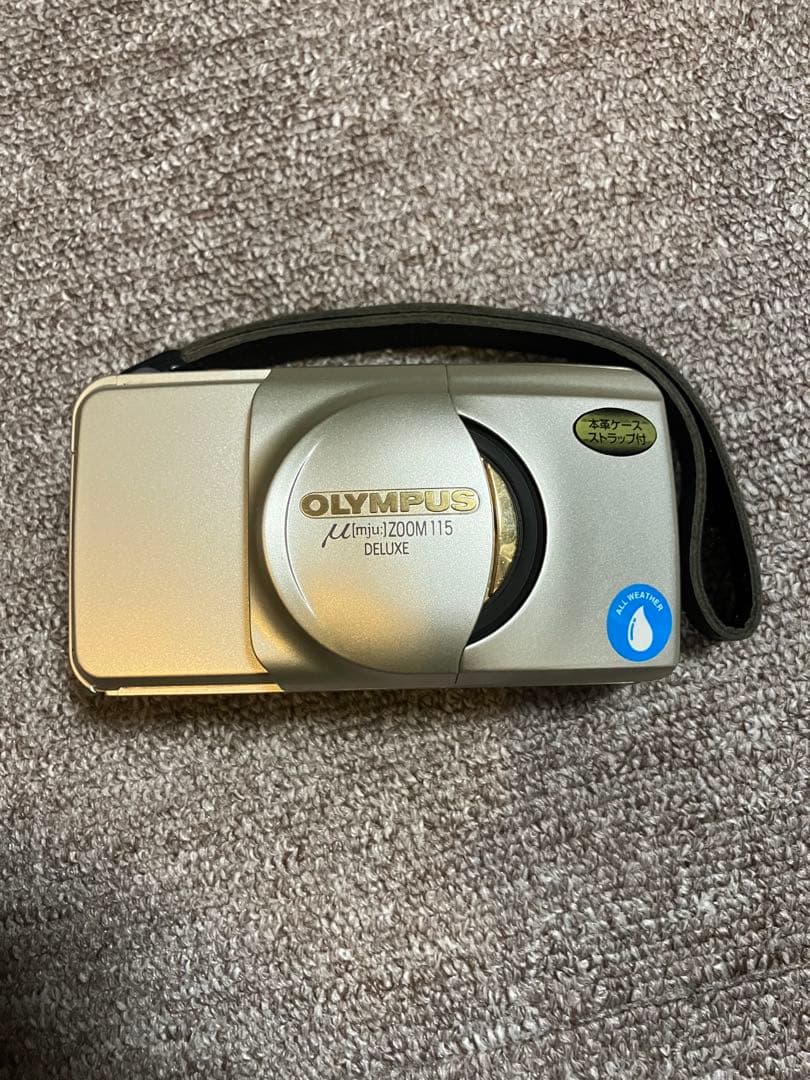 美品 コンパクトフィルムカメラ mju ZOOM115 DELUXE 箱付