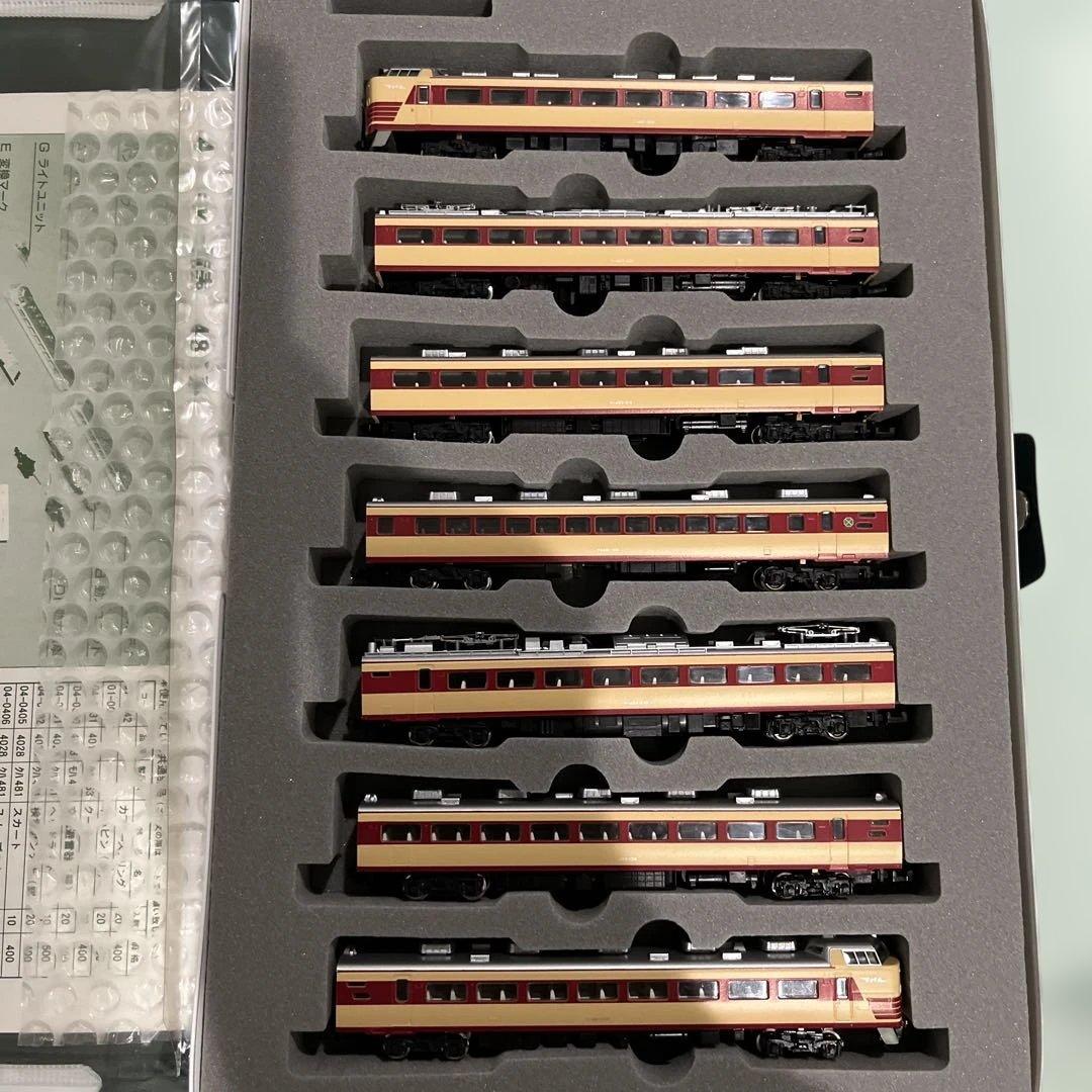 Nゲージ　カトー10-391 485系300番台　特急形電車基本セット！