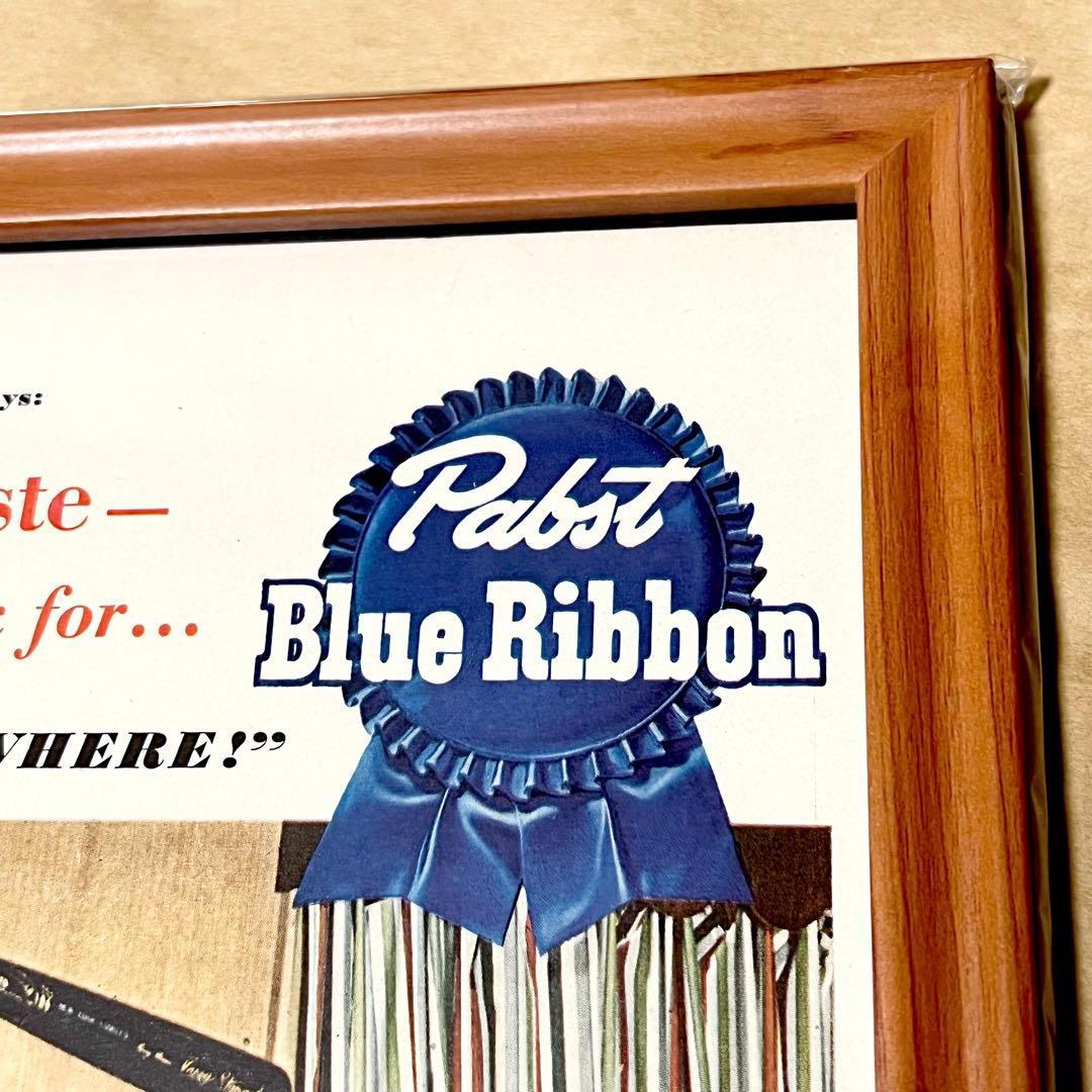 希少品！ Pabst Blue Ribbon パブストブルーリボン ベースボール