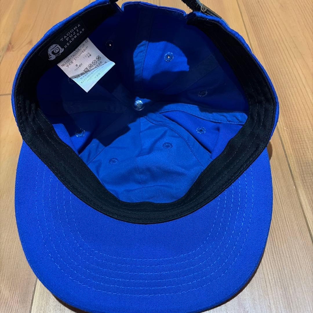 TACOMA FUJI RECORDS キャップ レザーベルト