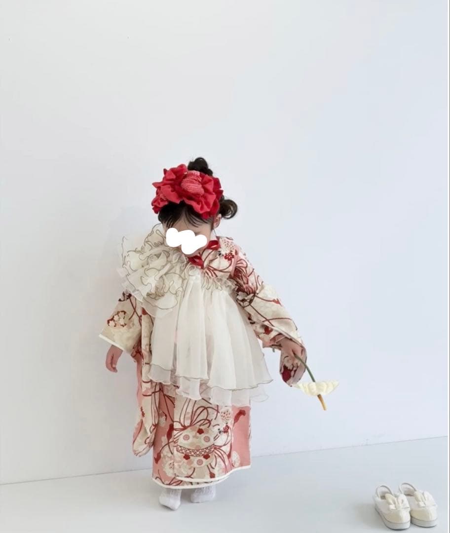 七五三 チュール被布