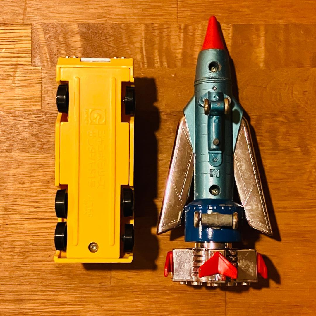 永大 グリップ サンダーバード1号&キャリアカー 当時物