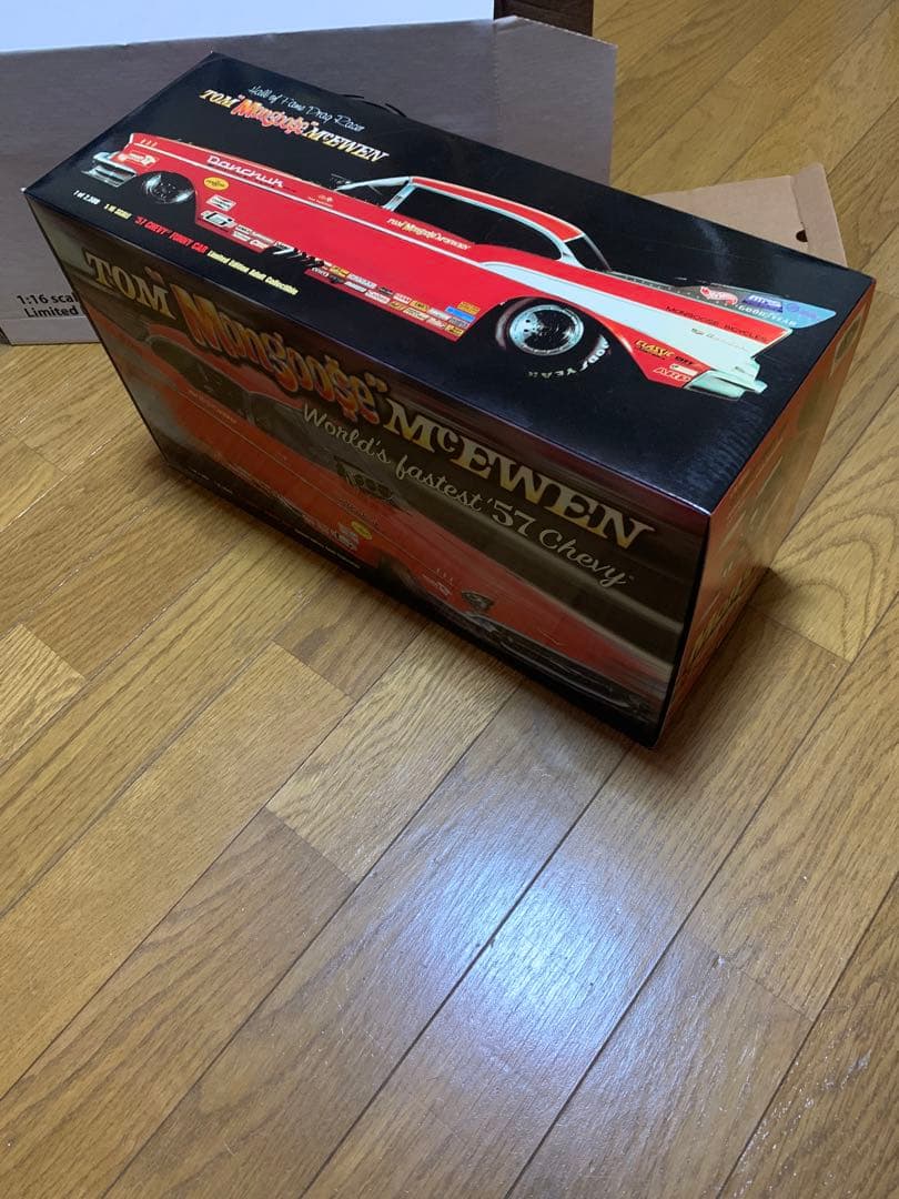 ミニカー 1:16 Tom Mon McEwen 57 Chevy NHRA