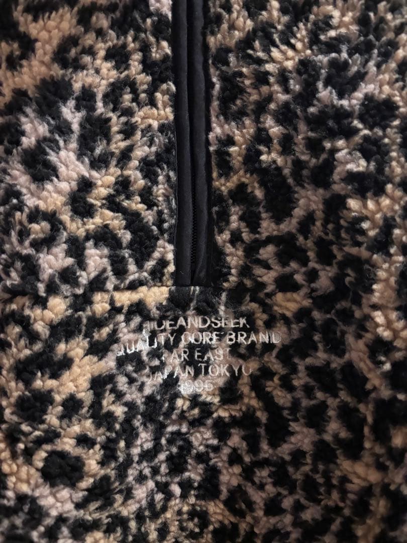 専用　HIDEANDSEEK ボア フリース ハーフジップアノラック ジャケット