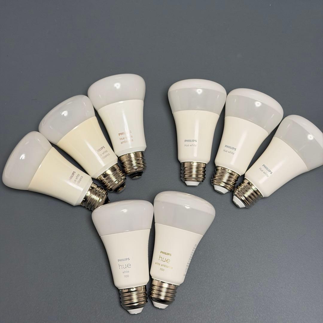 8個セット Philips Hue LED電球 E26