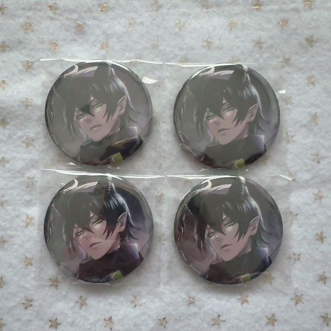 【ツイステ】寮服　AGF 缶バッジ　マレウス　即日発送　4点セット