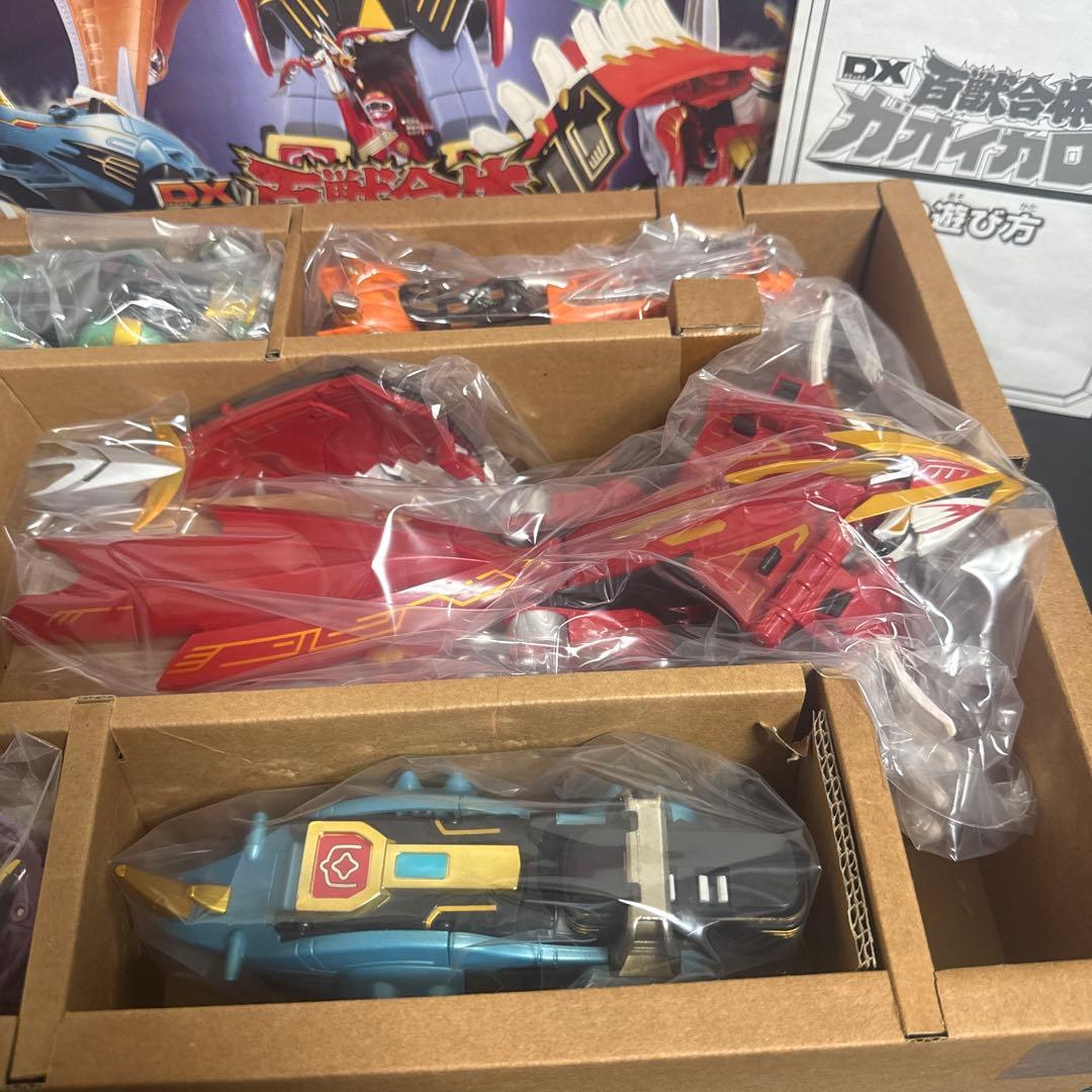 希少美品　破損無し　バンダイ 百獣戦隊 ガオレンジャー DX ガオイカロス