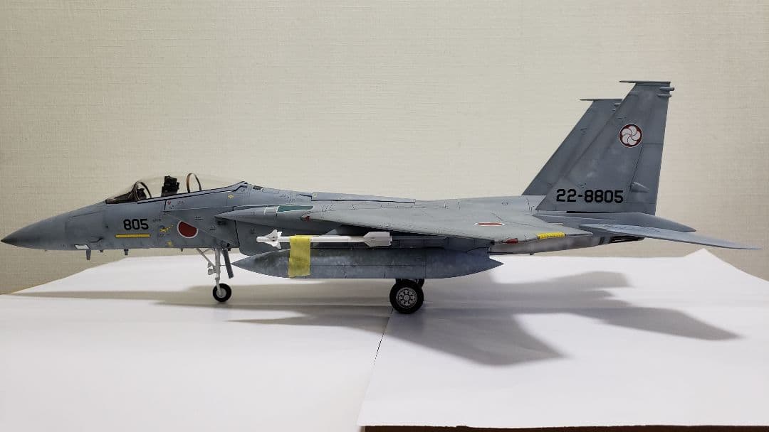 航空自衛隊F-15J タミヤ 1/32スケールモデル 梅組 22-8805