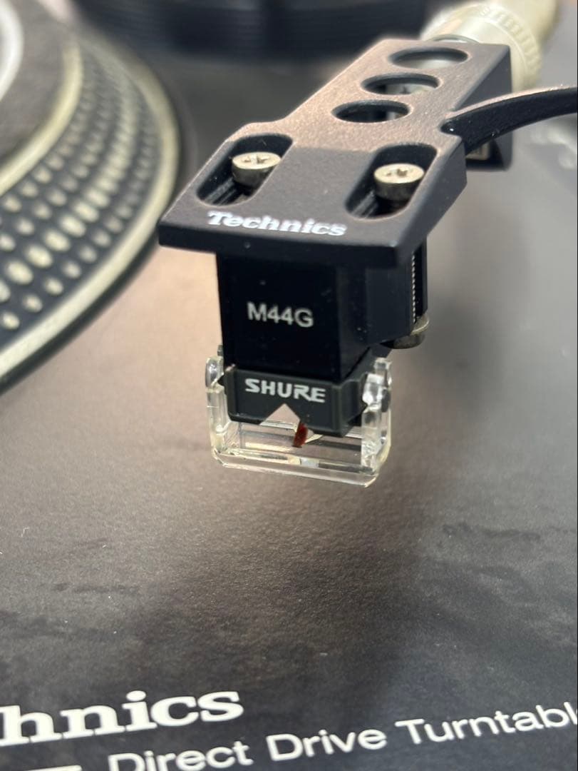 Technics SL-1200MK3 ターンテーブル M44G カートリッジ付