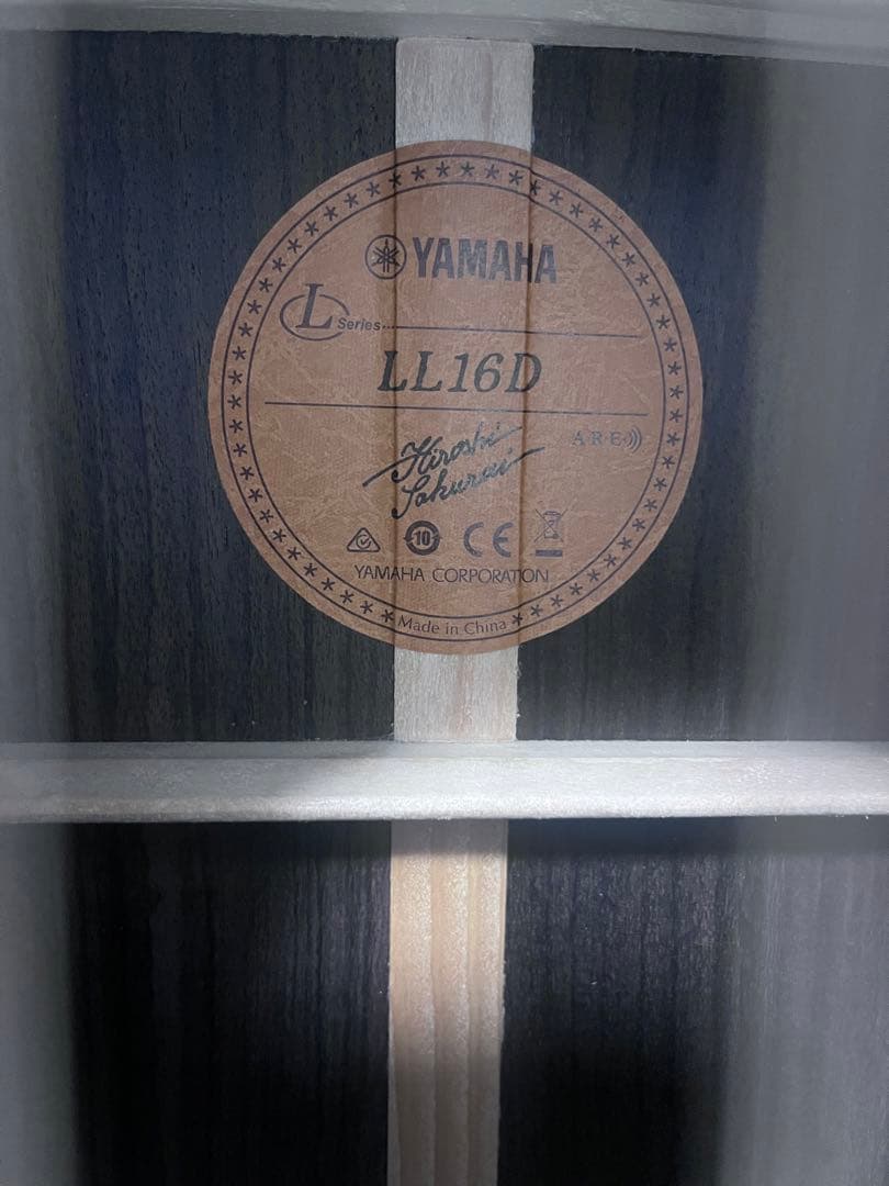 ギター Yamaha LL16D Black