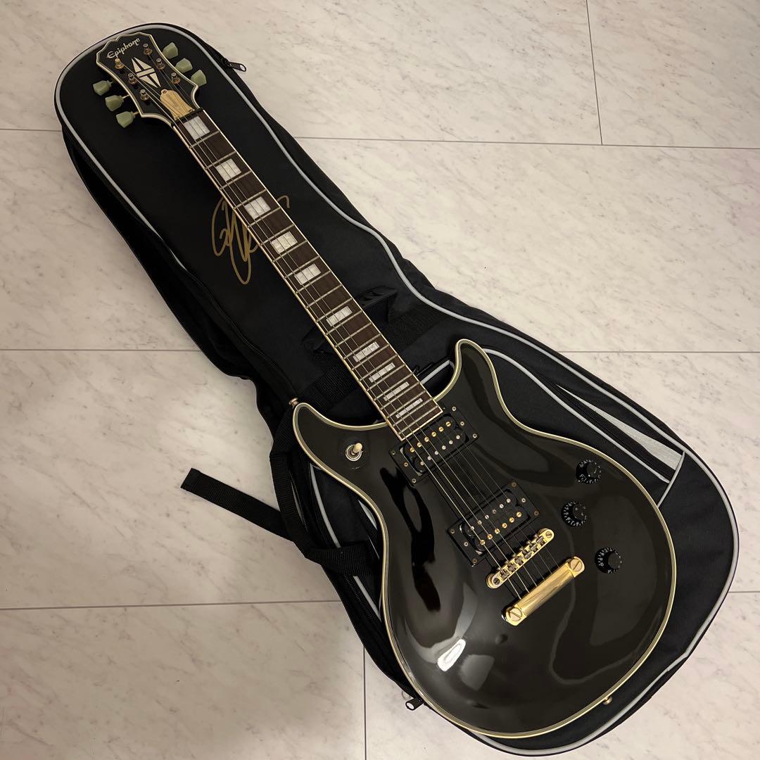 【写真追加】Tak Matsumoto DC ブラック Epiphone