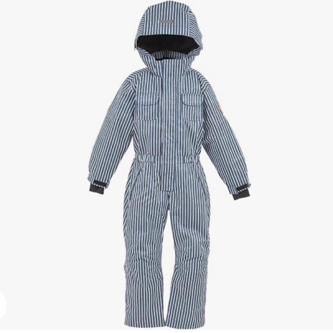 【美品】yuk ユック　スキーウェア　つなぎ　ヒッコリー　サイズ90 男の子