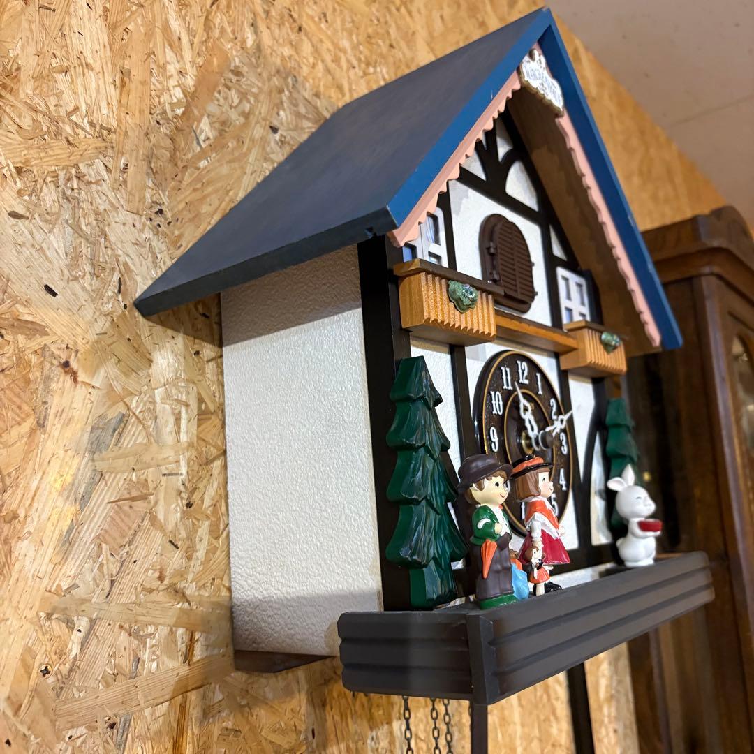 CITIZEN メルヘンハウス　鳩時計　カラクリ時計　壁掛時計　4MJ744