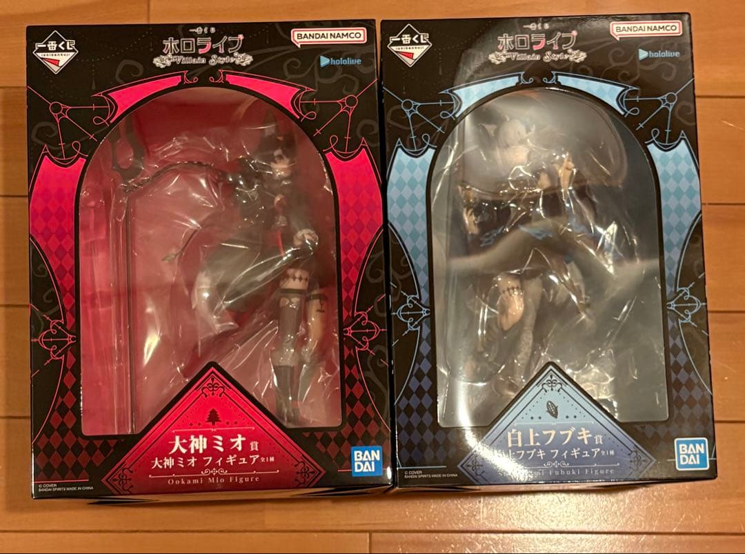 玲*奈様 ホロライブ　一番くじ　プライズフィギュア　白上フブキ　大神ミオ　てぇて