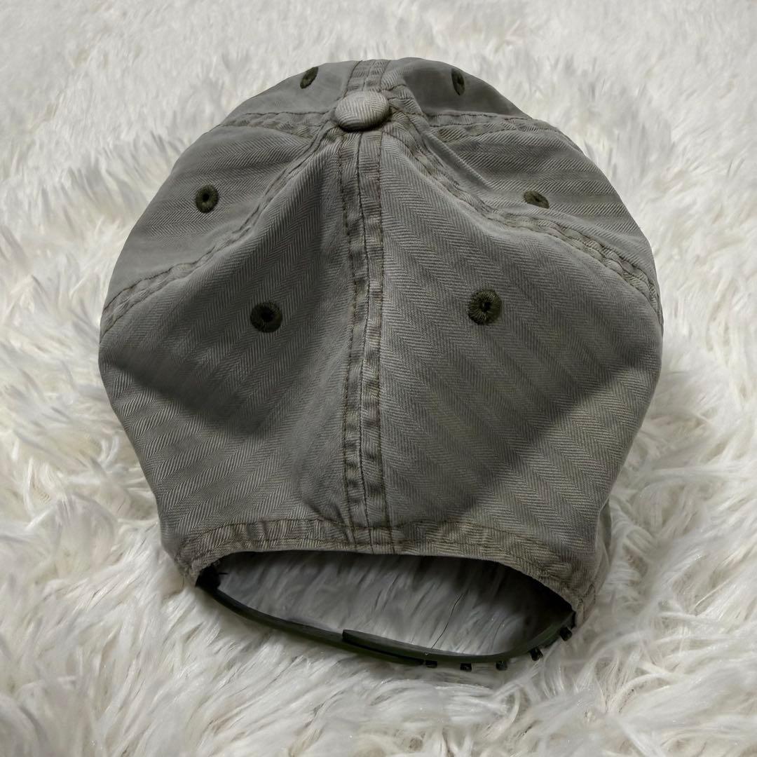 RRL ダブルアールエル ウイングロゴ ボールキャップ ヘリンボーン 刺繍