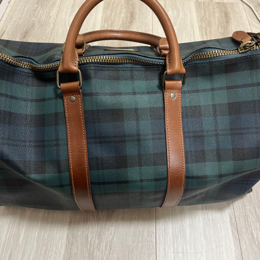 RALPH LAUREN 2way ボストンバッグ レザー