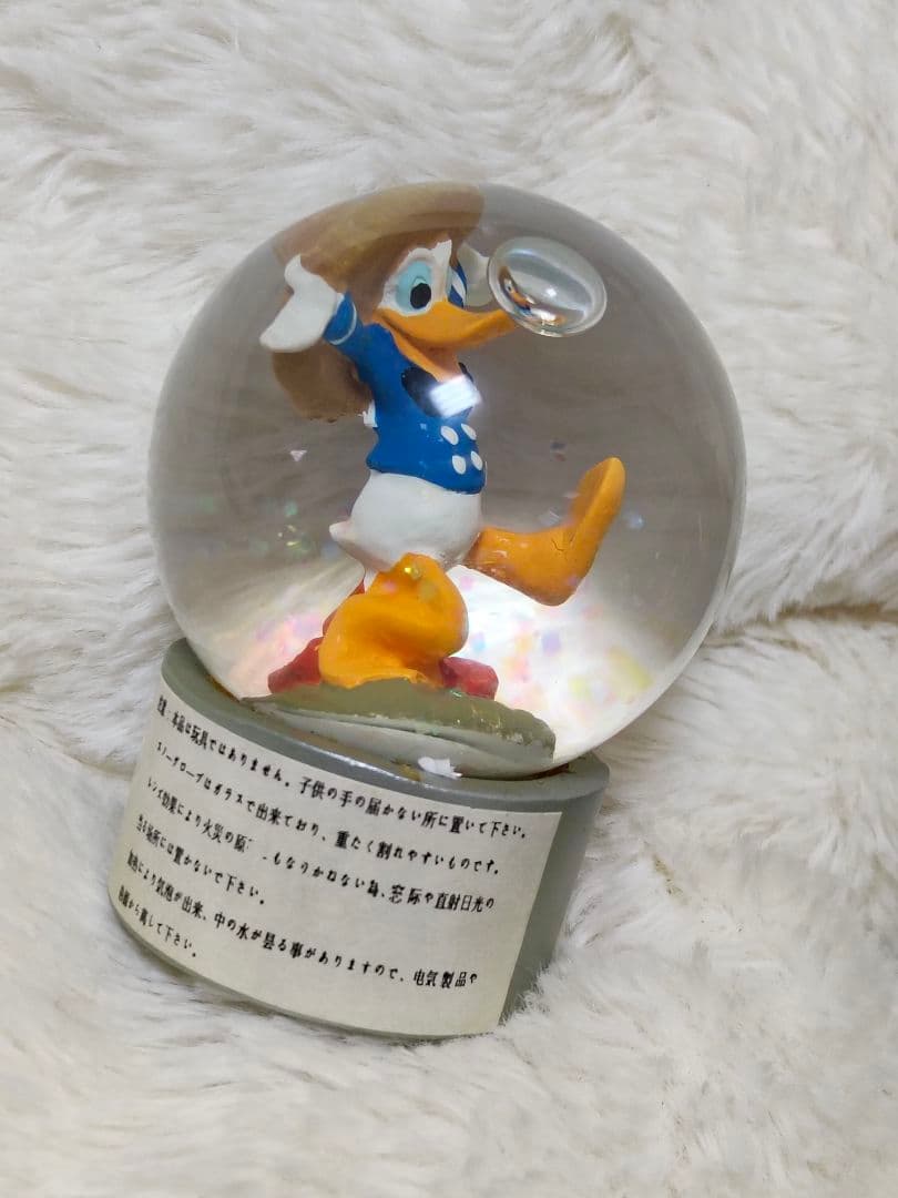 【希少】ドナルド　ヴィンテージ　スノードーム　ディズニー　入手困難　廃盤　激レア