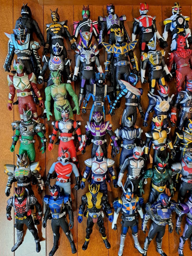 仮面ライダー【ソフビフィギア105個セット】送料込み！！