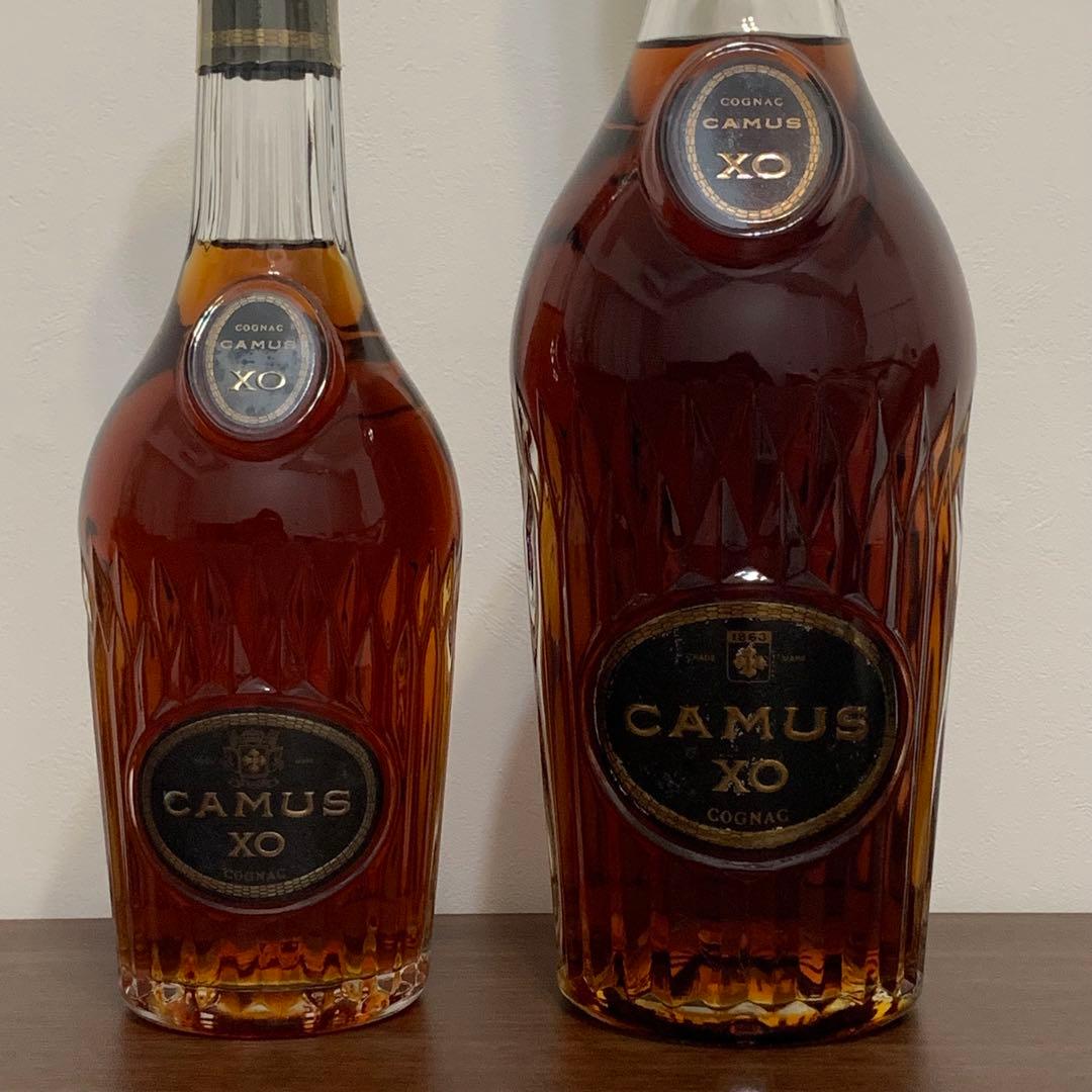 ⭐️未開封⭐️カミュXO⭐️ヘネシー⭐️ペアロックグラス⭐️700ml&350ml⭐️古酒⭐️