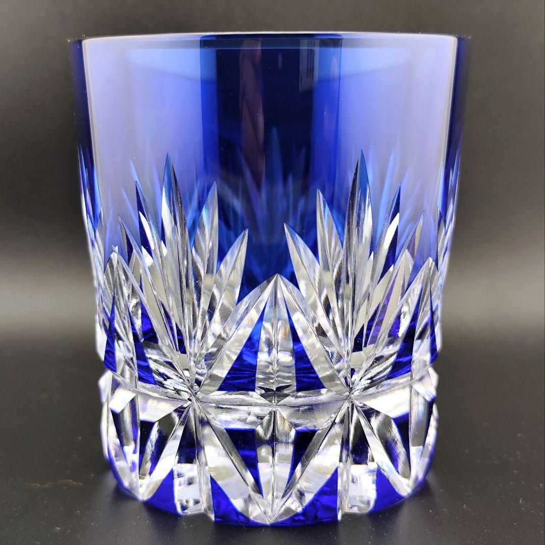 ☆未使用品☆HOYA 最高級ロックグラス（切子、江戸切子、薩摩切子）